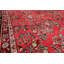 Tapis corail en laine noué à la main de conception unique 8 pi 10 po x 16 pi 3 po