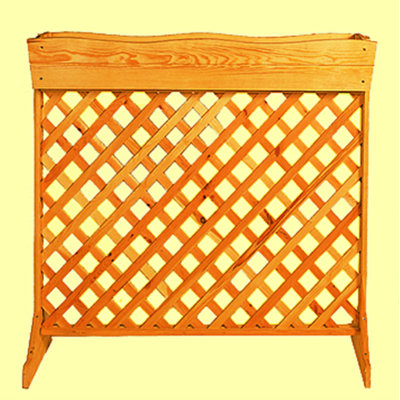 Rankgitter aus Holz