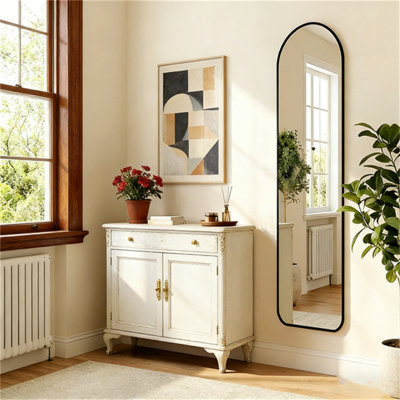 61"x 17" Arched Full Length Mirror