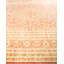 Tapis unique noué à la main orange de 9 pi 1 po x 12 pi 7 po Olesen