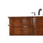 Meuble-lavabo simple 54 po en teck-412254234