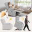 81cm Wide Lift Assist Home Theatre Recliner with Massager-631515304