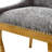 Thickened Fabric Upholstered Wooden Nailhead Dining Chair-1342492142-1367132619-1367132616