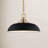 Eddy 1-Light Dimmable Steel Dome Pendant-832871381-832871379