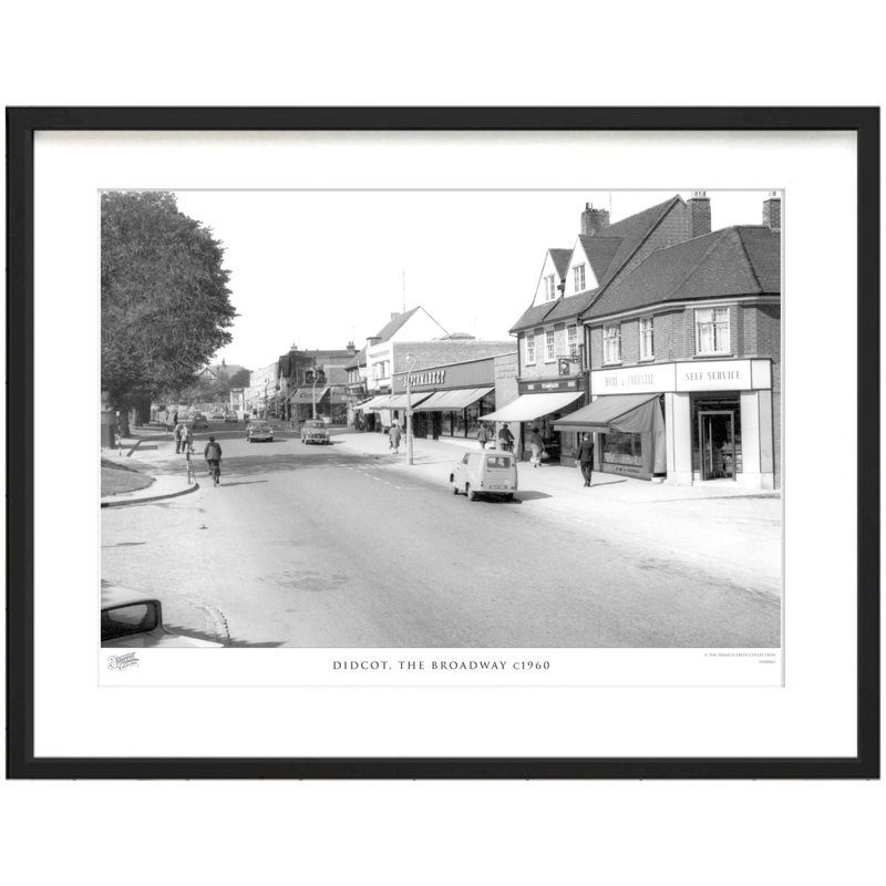Didcot, The Broadway C1960 by Francis Frith - Single Picture Frame Print, 60cm H x 80cm W x 2.3cm D