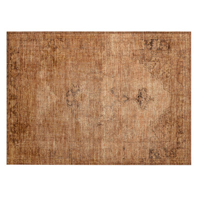 Washable Oriental Indoor / Outdoor Rug