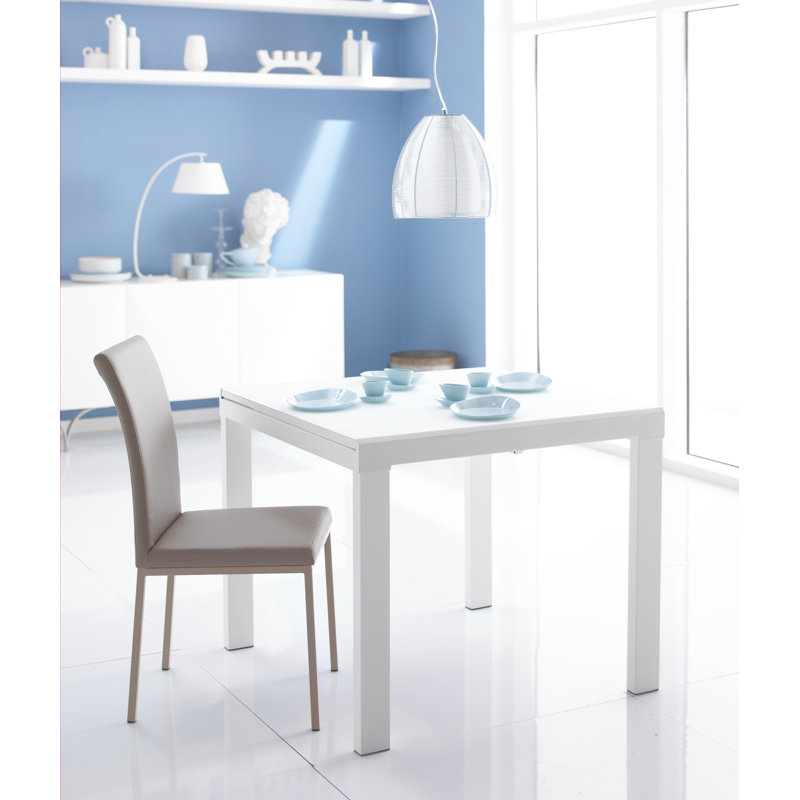 Brigham Extendable Dining Table, White