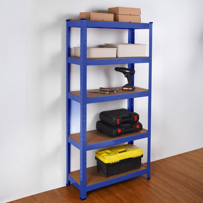 70cm W Metal Height -Adjustable Shelving Unit