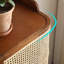 Range-chaussures en rotin de style scandinave