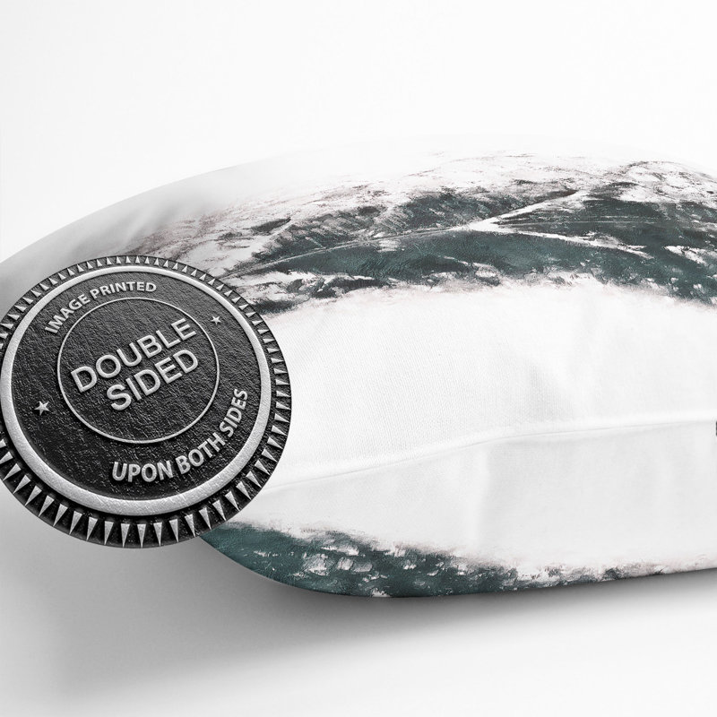 Square Throw Cushion, 40cm H x 40cm W x 15cm D