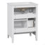24-Inch Bathroom Vanity With Storage, Adjustable Shelf, MDF & Rubberwood, Removable Dividers-1582693115