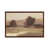Classic Brown Wood Framed Canvas