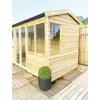Kerynia 10 x 10 Ft. Tongue and Groove Summer House