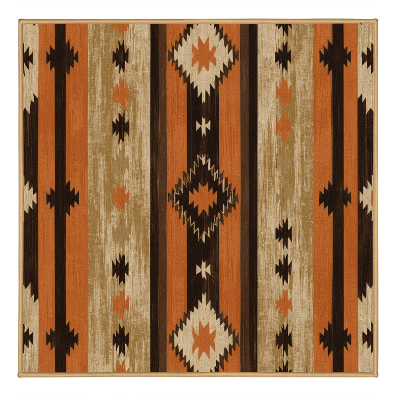 Tapis solstice Sunlit, Carré 4 pi
