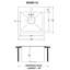 Tirana 15" L x 15" W Drop-In Bar Sink-138513018-138513012