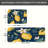 Lemon & Floral, Kitchen Mats Set of 2