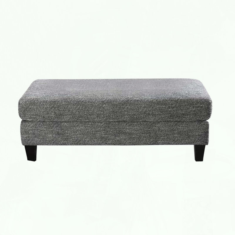 Repose-pieds contemporain avec mousse haute densité