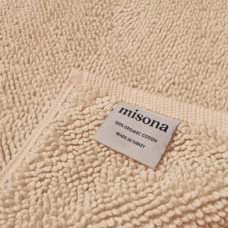 100% Cotton Bath Mat, Beige
