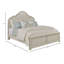 PAQUET DE LIT EN PANNEAU DE VIGNETTE - CRÈME-71354932
