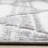 Jarrow White Gray Textured Modern Area Rug-1248174907