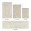 Ensemble de tapis de salle de bain 100% coton touffeté et réversible, très absorbant et très doux lavable à la machine Rasika-112564986