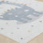 Reagyn Kids Machine Washable Beige Grey Bedroom Area Rug-1271872778
