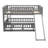 Keeble Full Over Full Standard Bunk Bed-1925411774