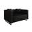 LOVESEAT IN BLACK VELVET-1938773128