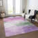 Machine Washable Indoor/Outdoor Claudian ACN1519 Lilac Rug