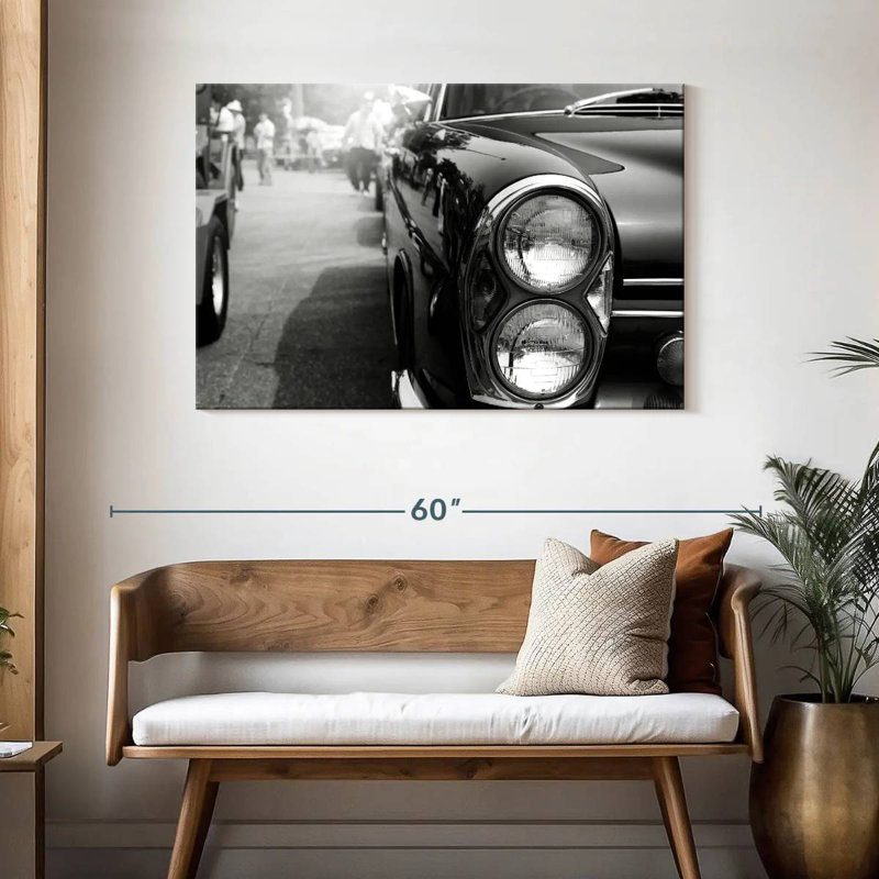 Mehar Classic Car, 30" H x 45" W