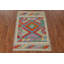 Tapis multicolore à motif géométrique kilim oriental 3 x 5