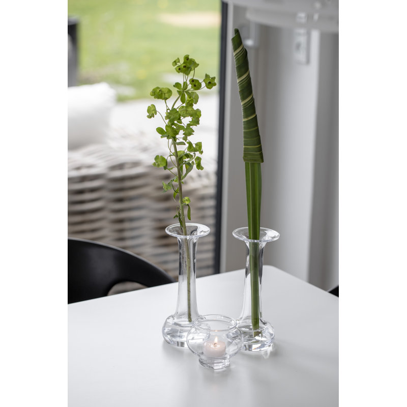 Old English Handmade Glass Table Vase