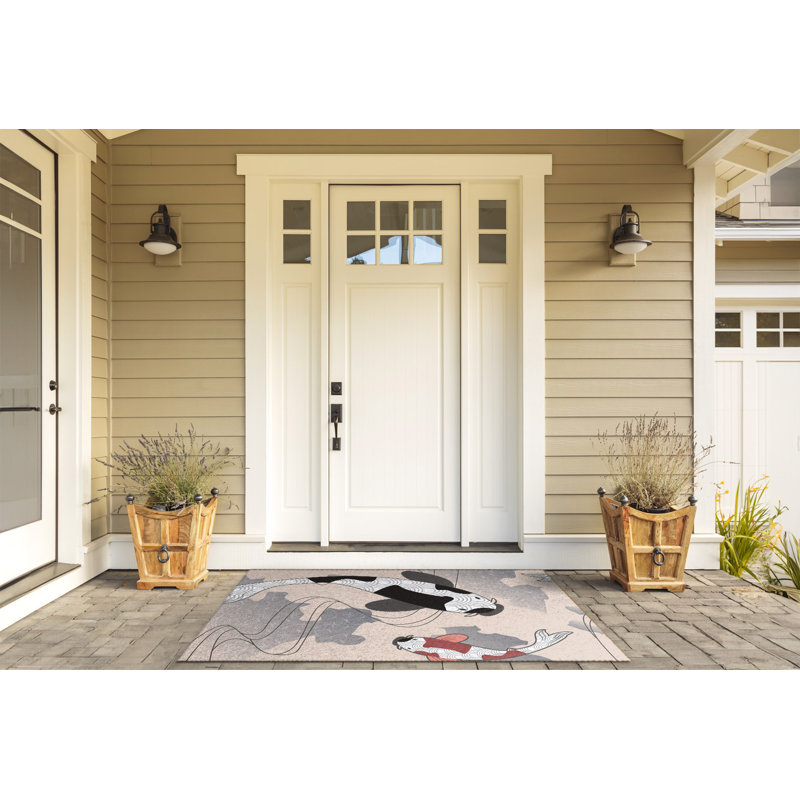Non-Slip Outdoor Doormat, W100 x L150 cm