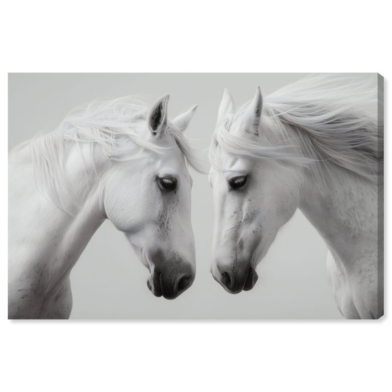 Twin Souls II Print by Oliver Gal, 10"H x 15"W, Gallery Wrapped