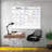 Large 36"x48" White Board Calendar Dry Erase Calendar For Wall Big Dry Erase Wall Calendar 