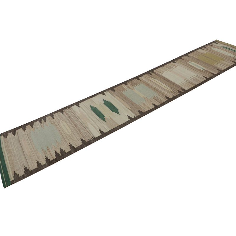 One-of-a-Kind 2'10" X 14'11" Hand Knotted Area Rug
