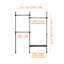 Adjustable Clothing Rack