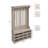 Chalemet Hall Tree 39.4'' Wide with Bench and Shoe Storage-1644278794