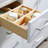 60'' Double Bathroom Vanity with Marble Top-425926531
