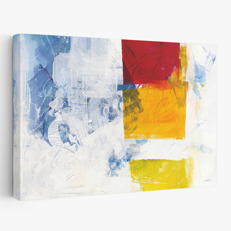 Abstrait contemporain - Breakout II, H 16 po x l 24 po