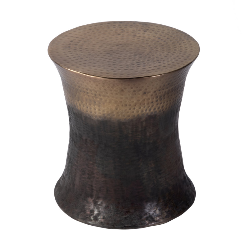 Table de bout en acier inoxydable l 14 po Galveston