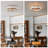 19.7”Ceiling Fan with Light, Lighting Kit Not Included-93632497