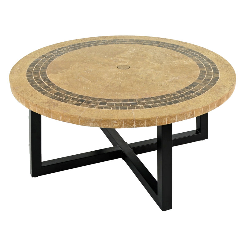 Deford Cross Legs Coffee Table