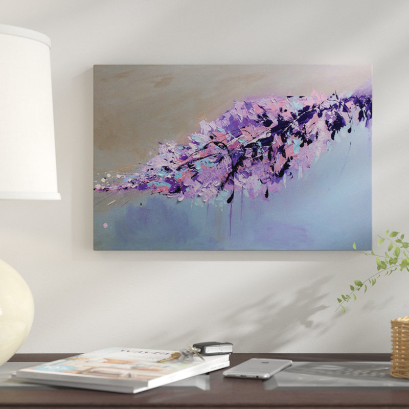 «The Leaf», reproduction sur toile, H 12 po x l 18 po x P 1,5 po, Pas de tapis, Toile tendue