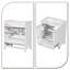 Ensemble de meuble-lavabo simple 30,03 po avec plateau en bois manufacturé Rashena-2091030366