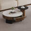 Ensemble de tables basses Wood & Marble