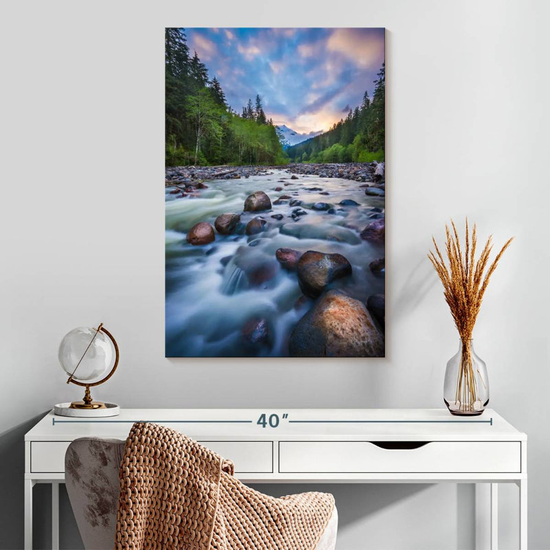 Alvord, Mont Baker River, H 30 po x l 20 po