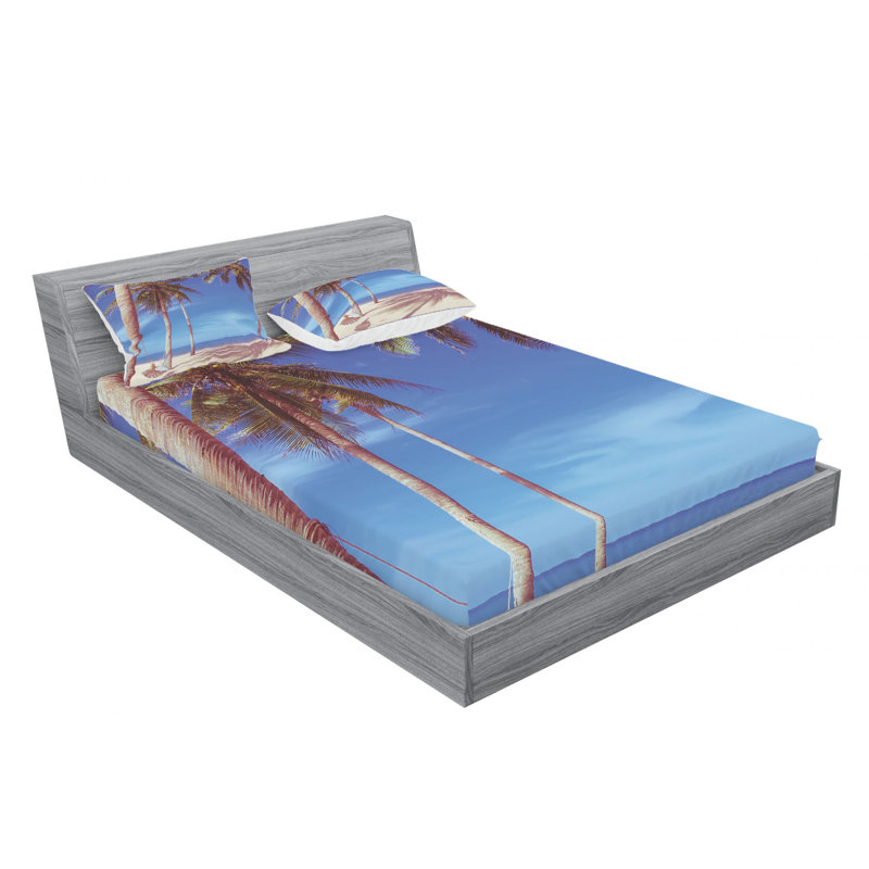 Microfiber Sheet Set, Full Sheet Set with Fitted Sheet