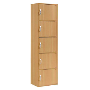 15.9'' Wide 5 - Shelf Storage Cabinet