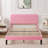 Full Platform Bed Frame with Velvet Upholstered Headboard and Wooden Slats Support, Mattress Foundation/No Box Spring Needed-962680629-950660876